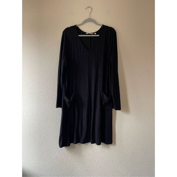 Soft surroundings plush soft long‎ sleeve dress size large - Picture 1 of 7